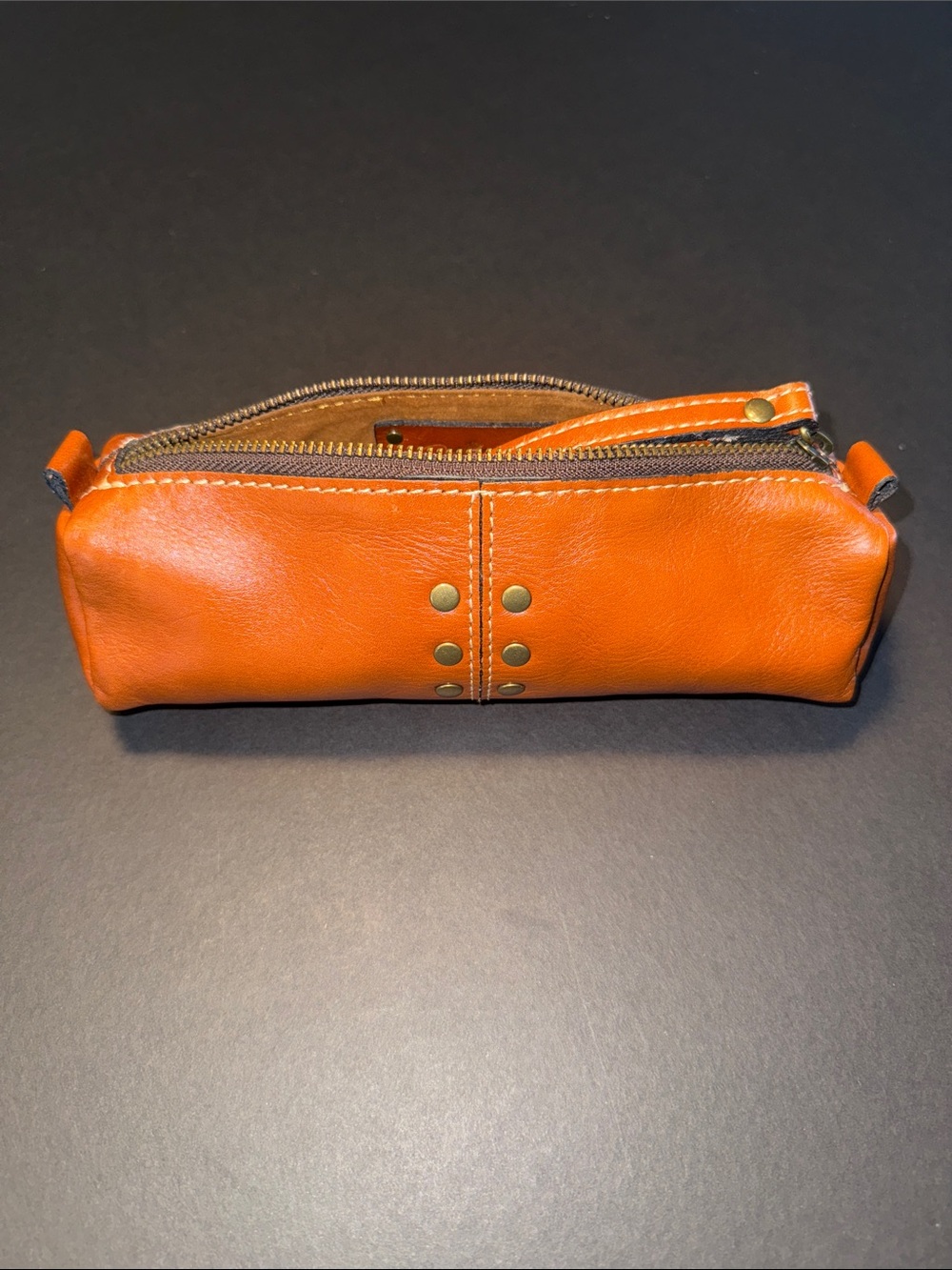 Patricia Nash Leather Zip Pouch -